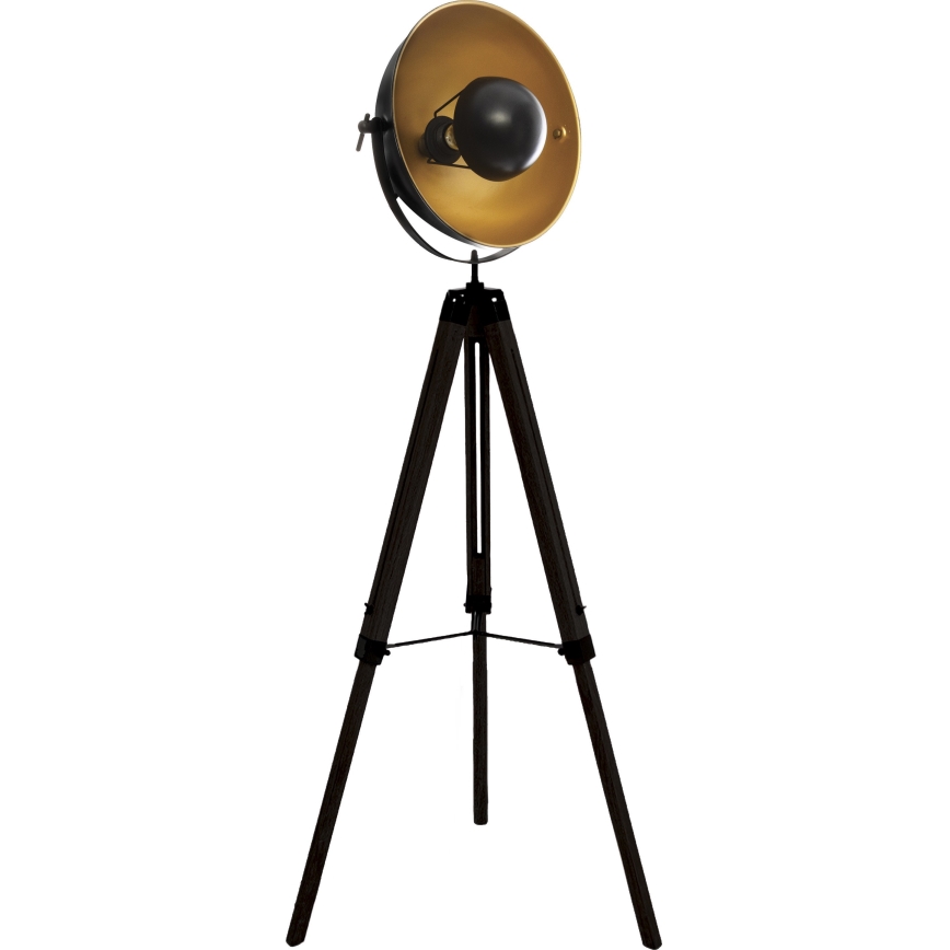 Atmosphera - Lampa podłogowa LAHTI 1xE27/25W/230V paulownia