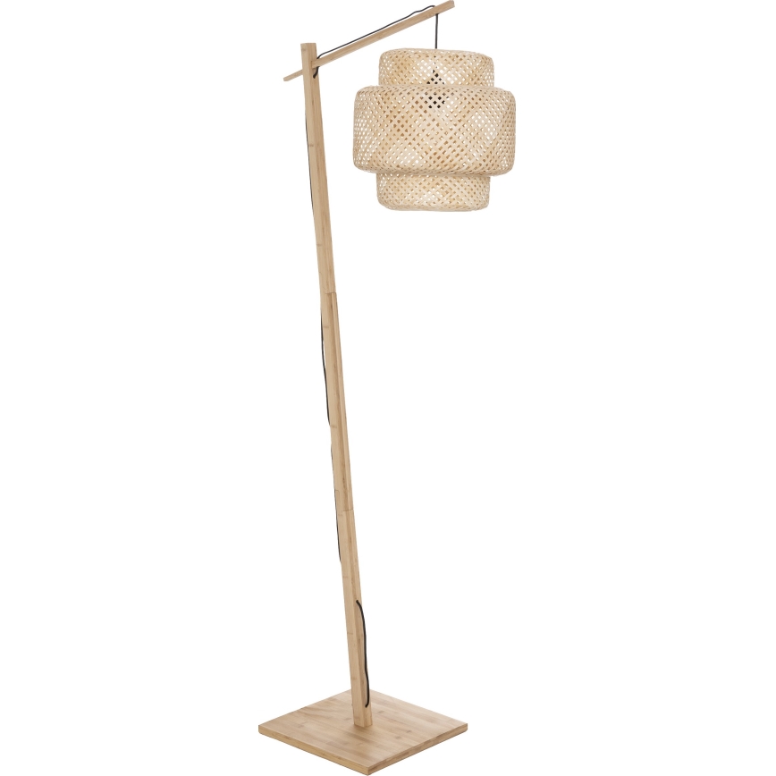 Atmosphera - Lampa podłogowa LIBY 1xE27/40W/230V bambus