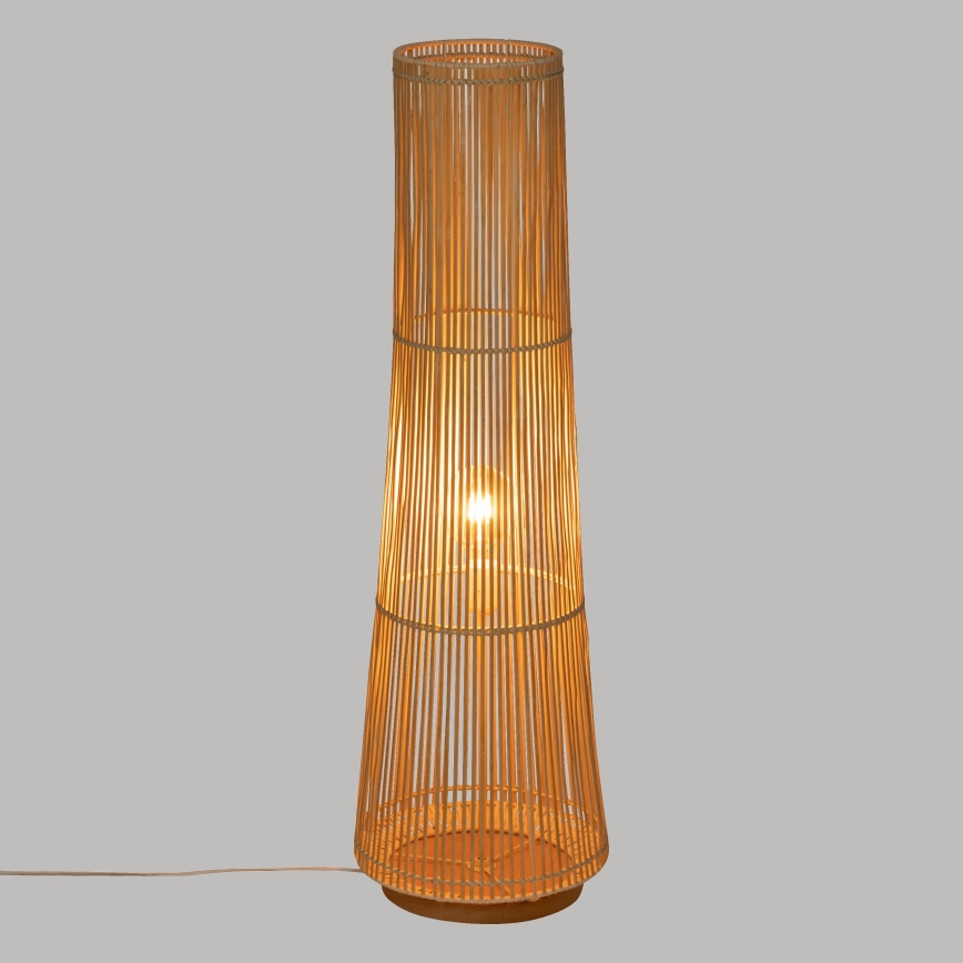 Atmosphera - Lampa podłogowa MAHE 1xE27/40W/230V bambus