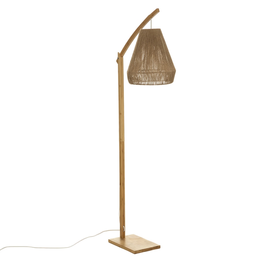 Atmosphera - Lampa podłogowa PALM 1xE27/60W/230V bambus/konopie