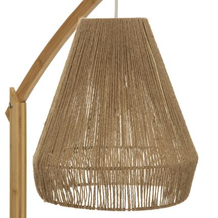 Atmosphera - Lampa podłogowa PALM 1xE27/60W/230V bambus/konopie