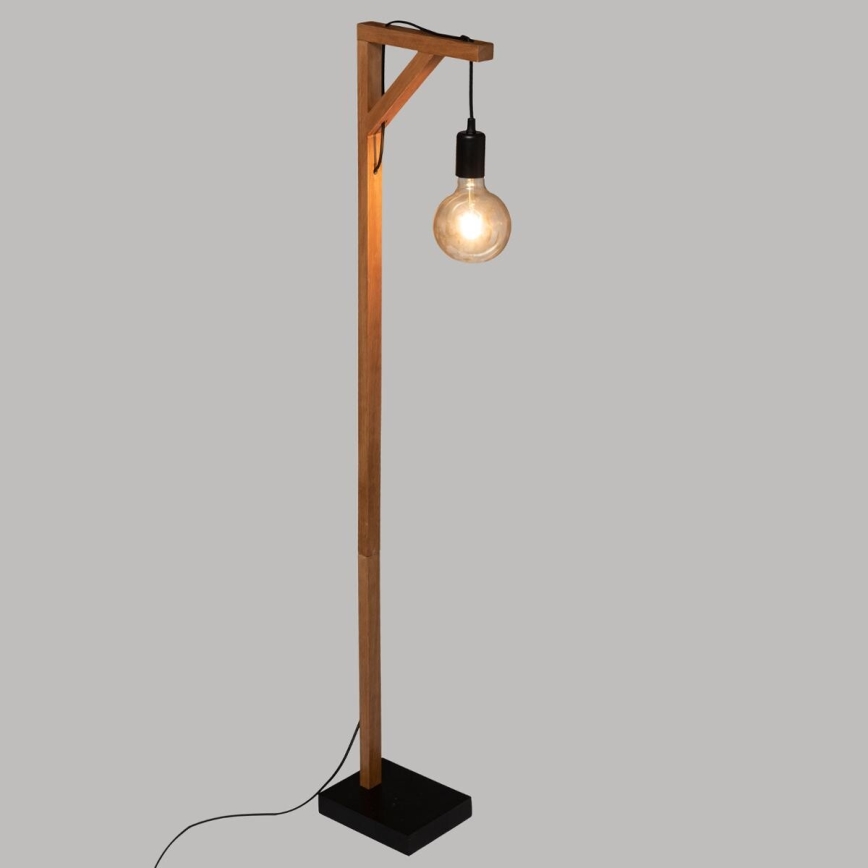 Atmosphera - Lampa podłogowa WILD 1xE27/25W/230V sosna