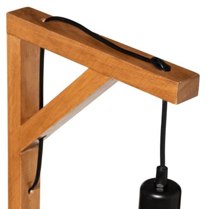 Atmosphera - Lampa podłogowa WILD 1xE27/25W/230V sosna