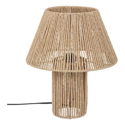 Atmosphera - Lampa stołowa ADRIA 1xE27/40W/230V juta