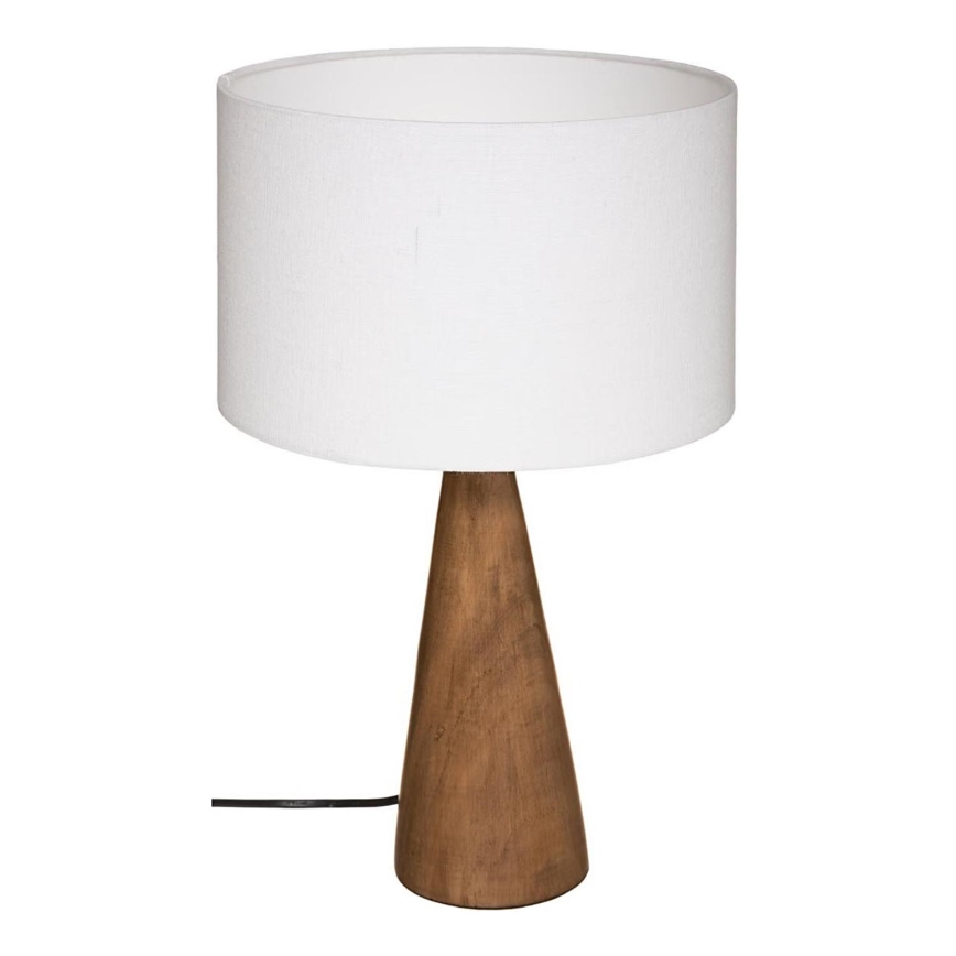 Atmosphera - Lampa stołowa AINA 1xE27/25W/230V sosna