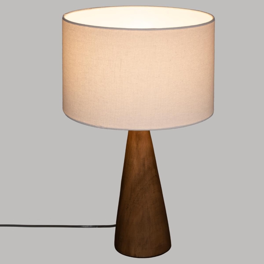 Atmosphera - Lampa stołowa AINA 1xE27/25W/230V sosna
