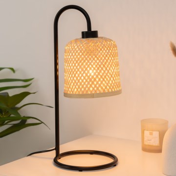 Atmosphera - Lampa stołowa ALI 1xE27/25W/230V bambus