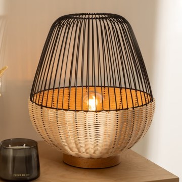 Atmosphera - Lampa stołowa ANEA 1xE27/40W/230V rattan