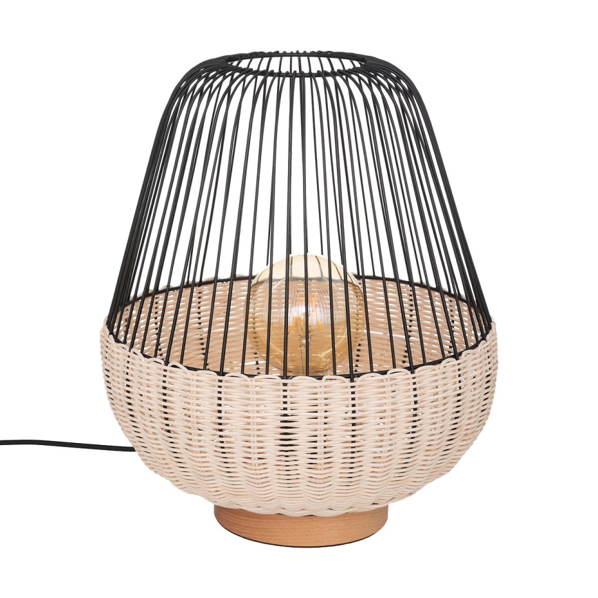 Atmosphera - Lampa stołowa ANEA 1xE27/40W/230V rattan