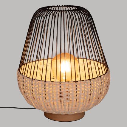 Atmosphera - Lampa stołowa ANEA 1xE27/40W/230V rattan