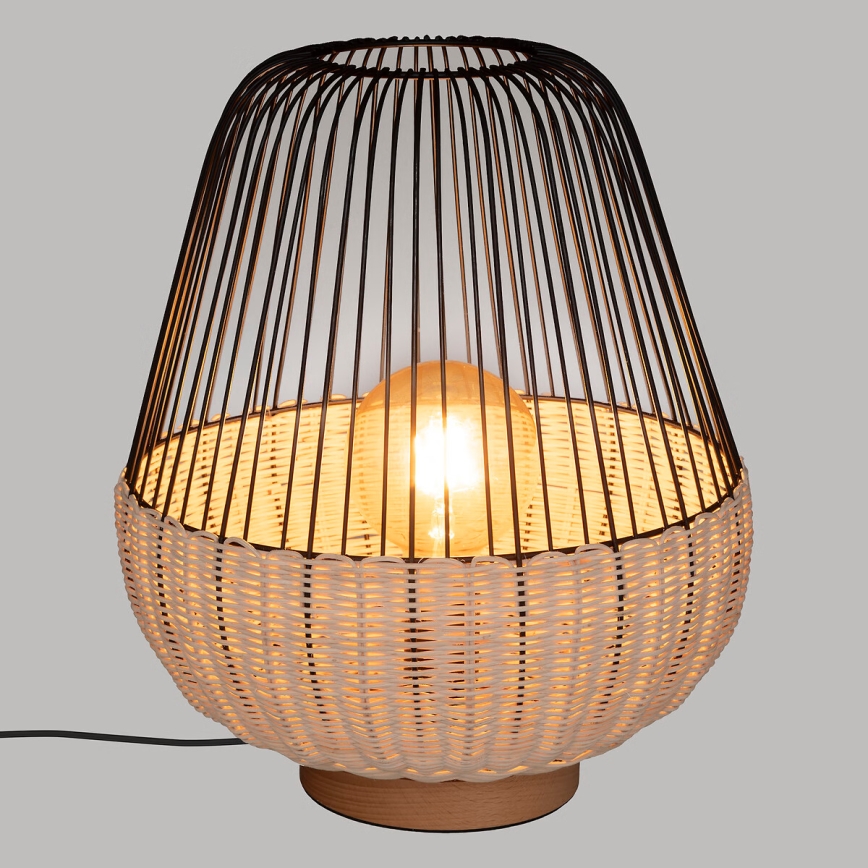 Atmosphera - Lampa stołowa ANEA 1xE27/40W/230V rattan