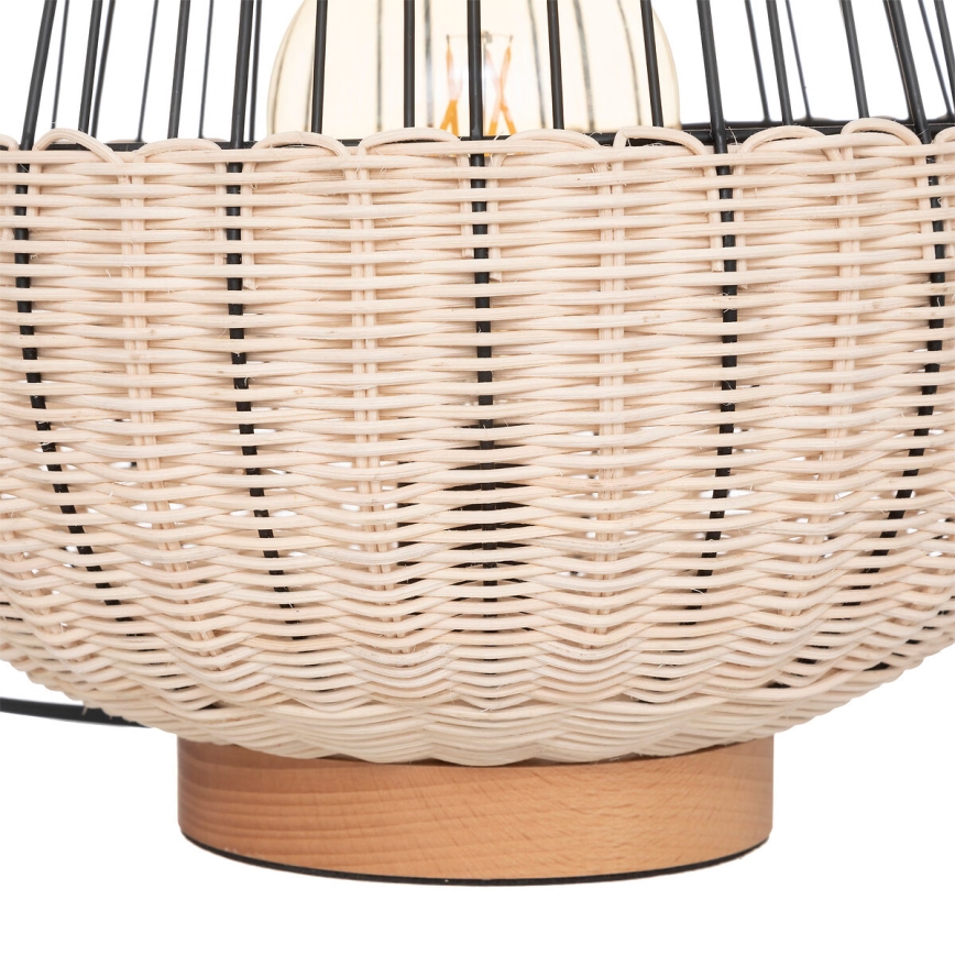 Atmosphera - Lampa stołowa ANEA 1xE27/40W/230V rattan