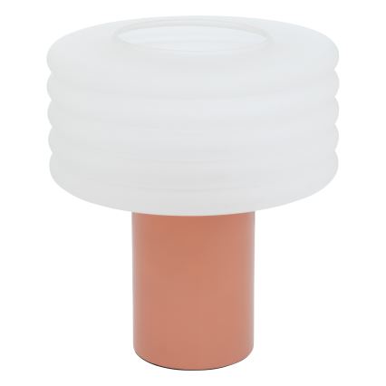 Atmosphera - Lampa stołowa ASTI 1xE27/60W/230V ceglasta