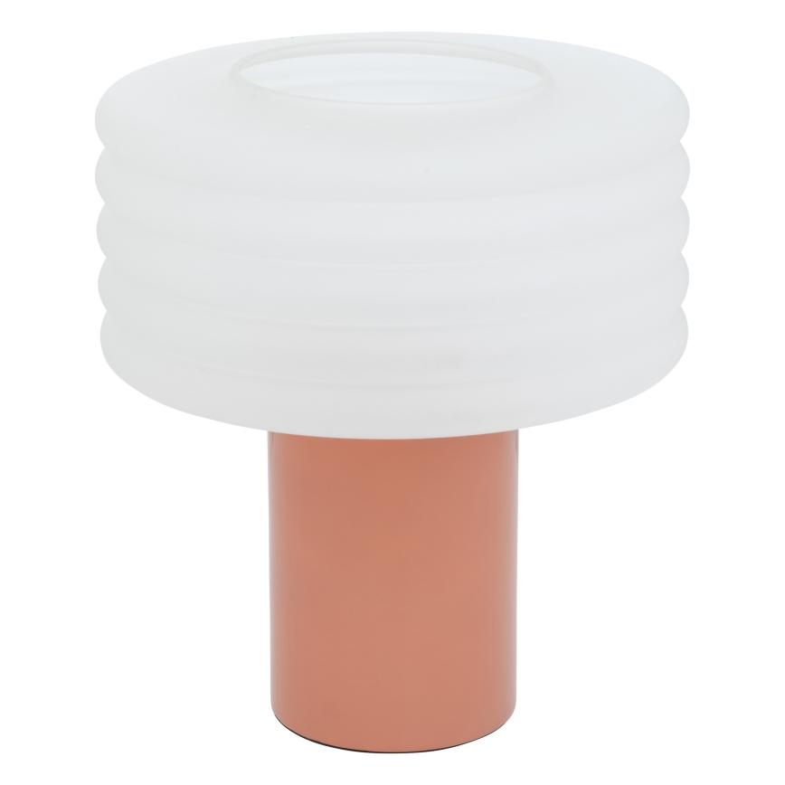 Atmosphera - Lampa stołowa ASTI 1xE27/60W/230V ceglasta