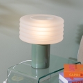 Atmosphera - Lampa stołowa ASTI 1xE27/60W/230V zielona