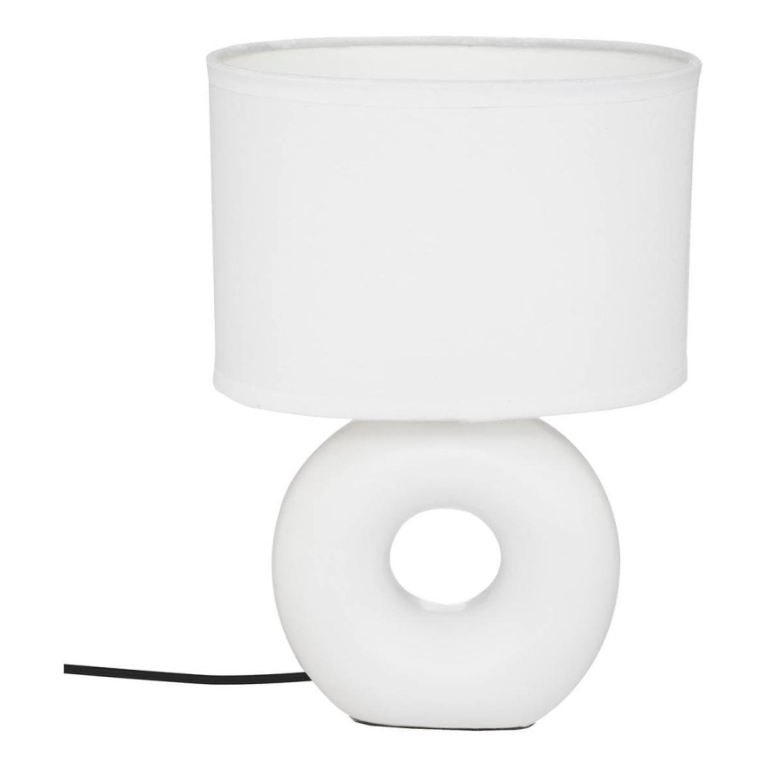 Atmosphera - Lampa stołowa BARU 1xE14/40W/230V biała