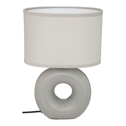 Atmosphera - Lampa stołowa BARU 1xE14/40W/230V szary