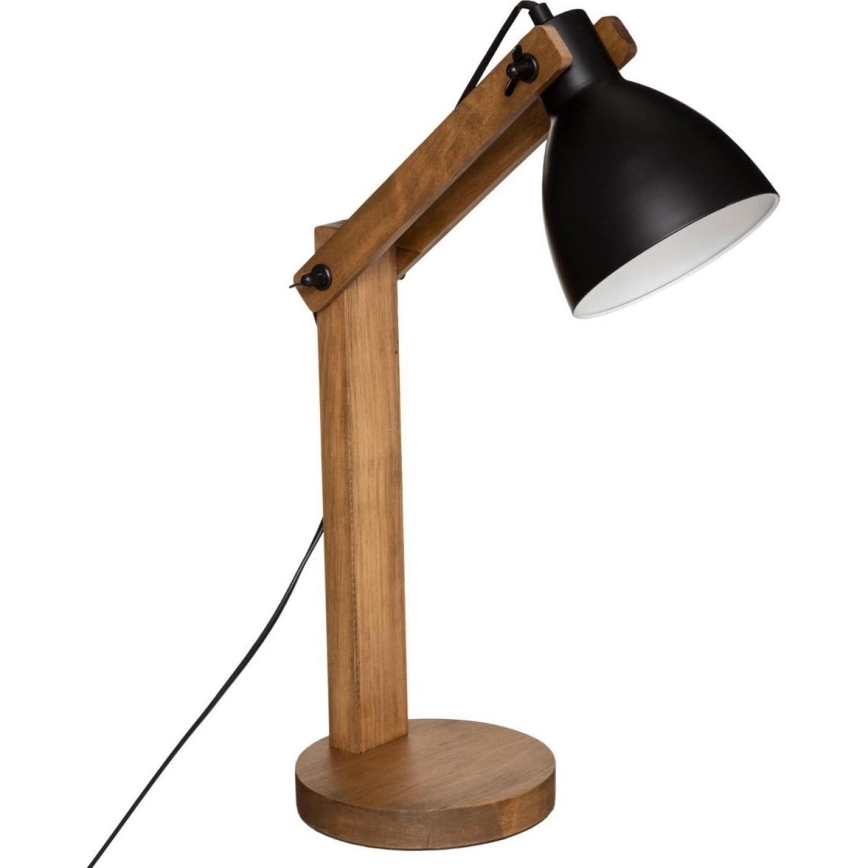 Atmosphera - Lampa stołowa KUBA 1xE14/25W/230V sosna