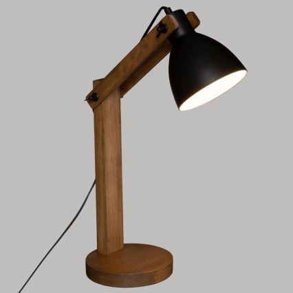 Atmosphera - Lampa stołowa KUBA 1xE14/25W/230V sosna