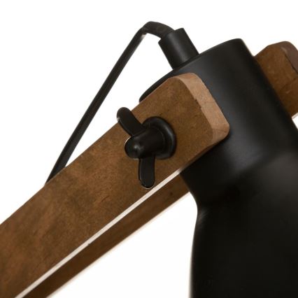 Atmosphera - Lampa stołowa KUBA 1xE14/25W/230V sosna