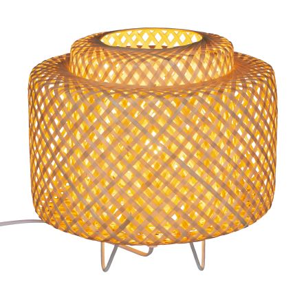 Atmosphera - Lampa stołowa LIBY 1xE27/40W/230V bambus