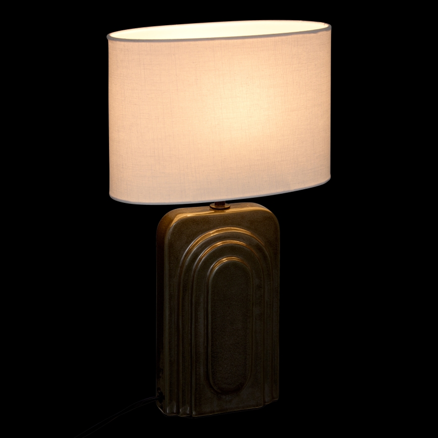 Atmosphera - Lampa stołowa MONIA 1xE14/60W/230V czarna/biała