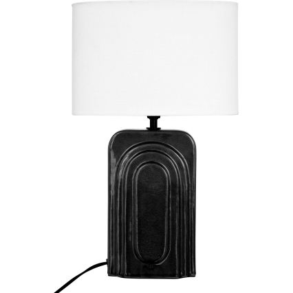Atmosphera - Lampa stołowa MONIA 1xE14/60W/230V czarna/biała