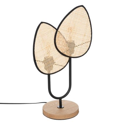 Atmosphera - Lampa stołowa OLME 1xE27/40W/230V rattan