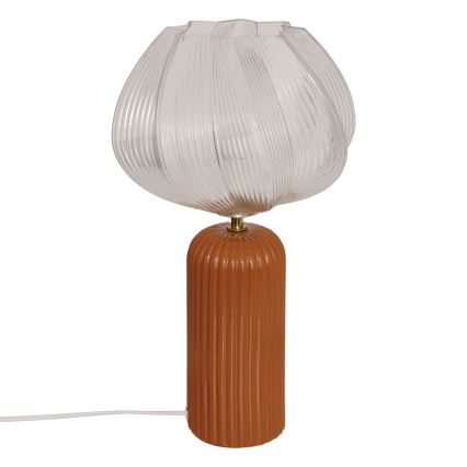 Atmosphera - Lampa stołowa PHYLAS 1xE14/40W/230V pomarańczowa