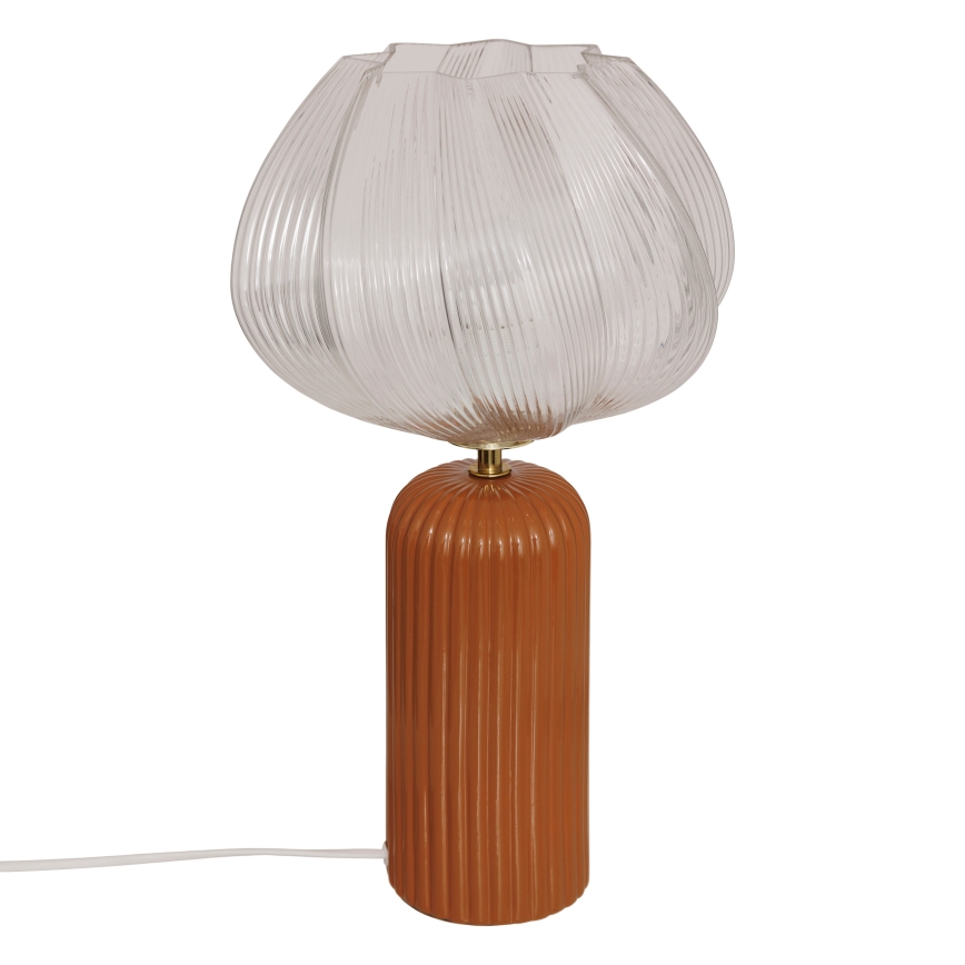 Atmosphera - Lampa stołowa PHYLAS 1xE14/40W/230V pomarańczowa