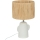 Atmosphera - Lampa stołowa RAIA 1xE27/40W/230V rafia