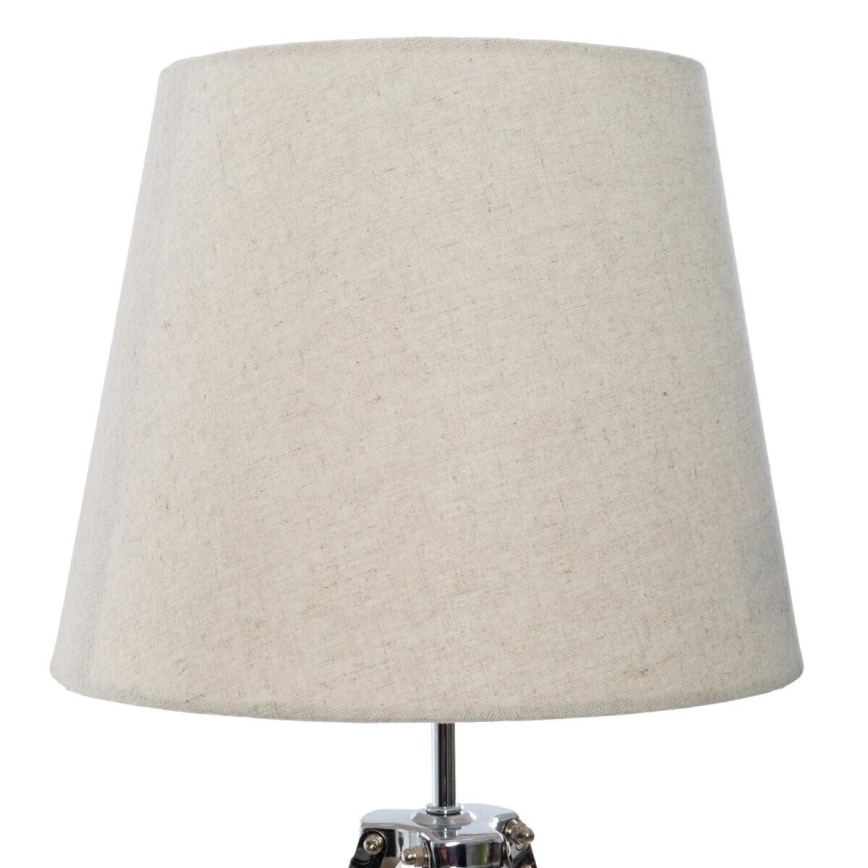 Atmosphera - Lampa stołowa RUNO 1xE27/25W/230V bambus/kremowa