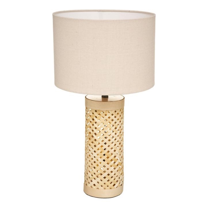 Atmosphera - Lampa stołowa SALMA 1xE27/40W/230V bambus
