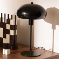 Atmosphera - Lampa stołowa SAVIO 1xE14/25W/230V czarna