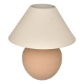 Atmosphera - Lampa stołowa SEIYA 1xE27/60W/230V brązowa/beżowa