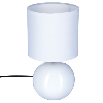 Atmosphera - Lampa stołowa TIMÉO 1xE14/60W/230V błyszcząca biel