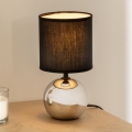 Atmosphera - Lampa stołowa TIMÉO 1xE14/60W/230V chrom błyszczący/czarny