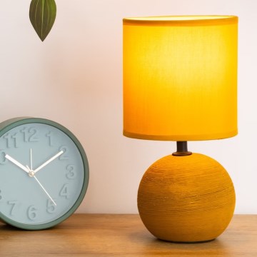 Atmosphera - Lampa stołowa TIMÉO 1xE14/60W/230V pomarańczowa
