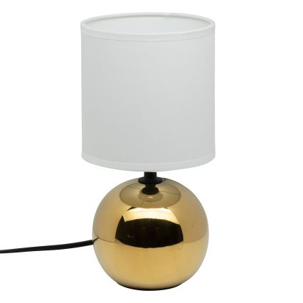 Atmosphera - Lampa stołowa TIMÉO 1xE14/60W/230V złoty/biały