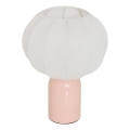 Atmosphera - Lampa stołowa TOBIE 1xE27/60W/230V różowa
