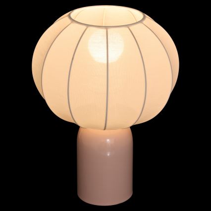Atmosphera - Lampa stołowa TOBIE 1xE27/60W/230V różowa