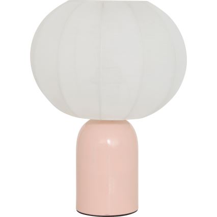Atmosphera - Lampa stołowa TOBIE 1xE27/60W/230V różowa