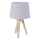 Atmosphera - Lampa stołowa TRIPOD 1xE14/40W/230V sosna/szara