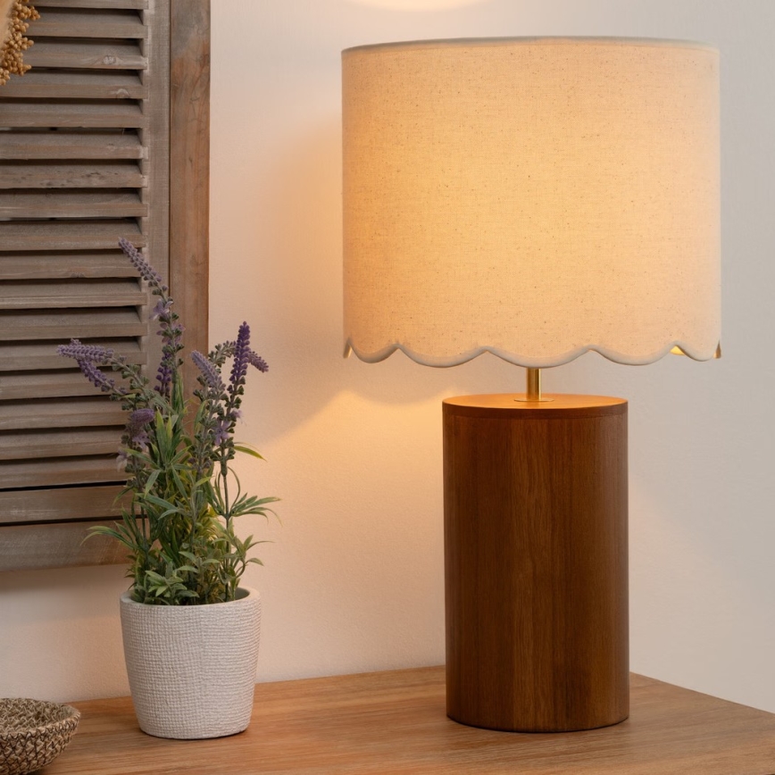 Atmosphera - Lampa stołowa VANIA 1xE27/40W/230V sosna