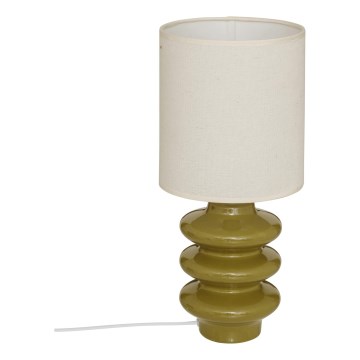 Atmosphera - Lampa stołowa VINUS 1xE14/40W/230V khaki