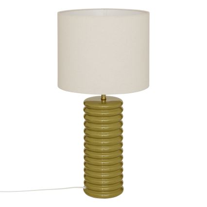 Atmosphera - Lampa stołowa VINUS 1xE27/60W/230V khaki