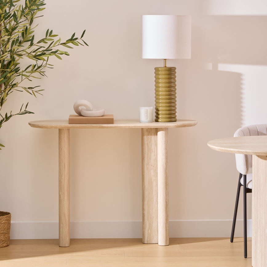 Atmosphera - Lampa stołowa VINUS 1xE27/60W/230V khaki