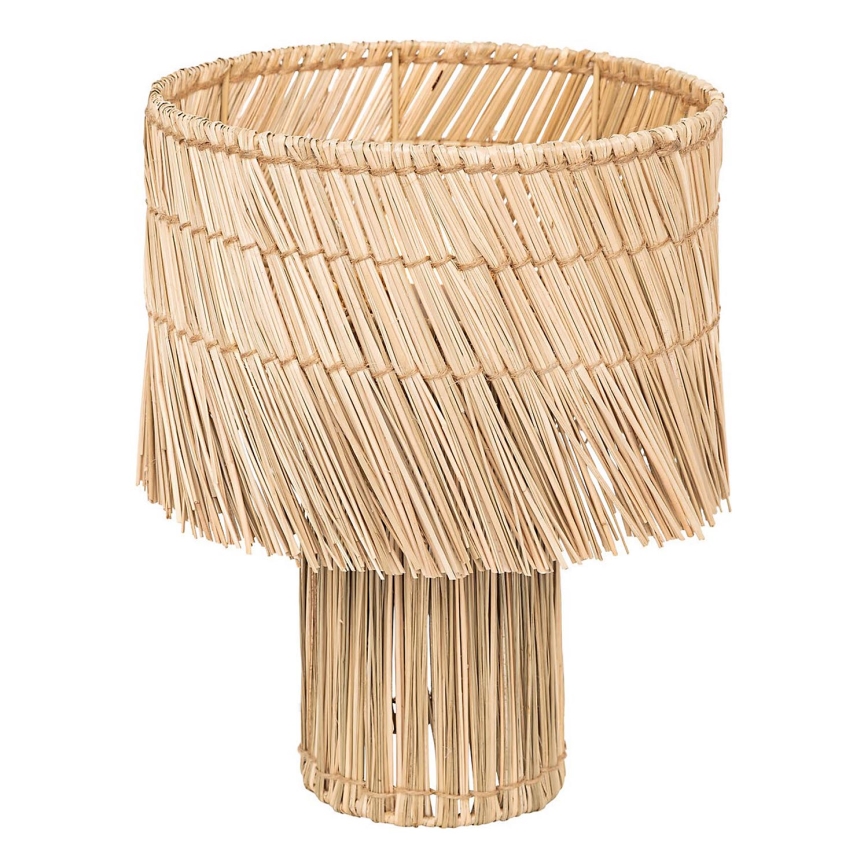 Atmosphera - Lampa stołowa YONI 1xE27/40W/230V trzcina
