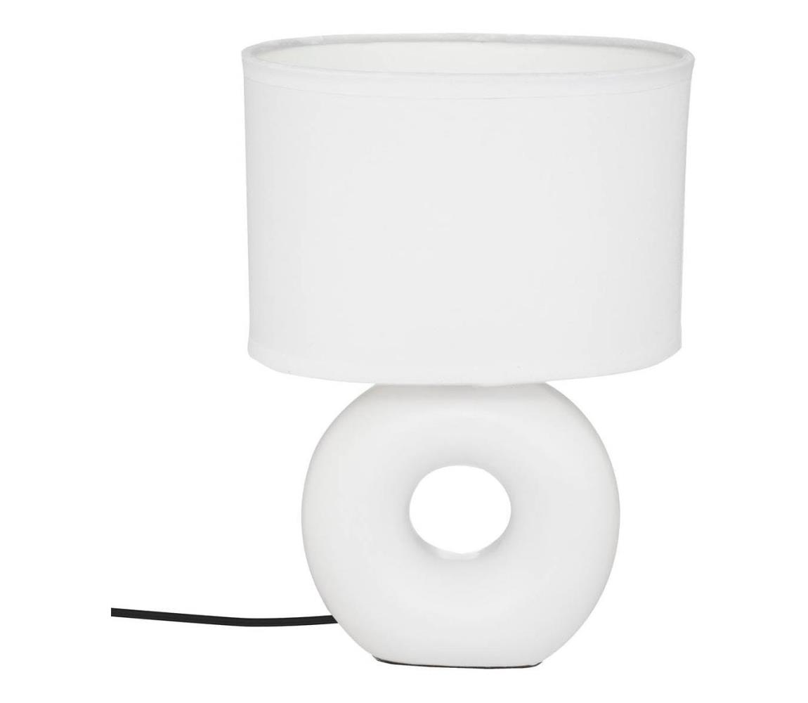Atmosphera - Lampa stołowa BARU 1xE14/40W/230V biała