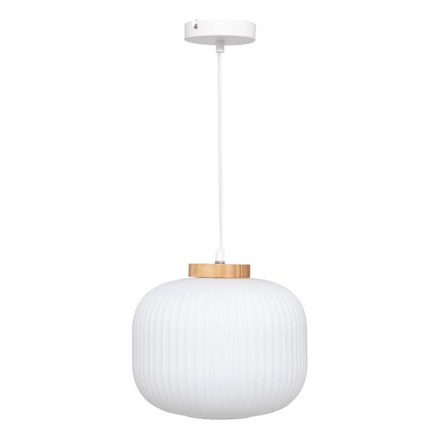 Atmosphera - Lampa wisząca na lince TRAVIS 1xE27/25W/230V sosna